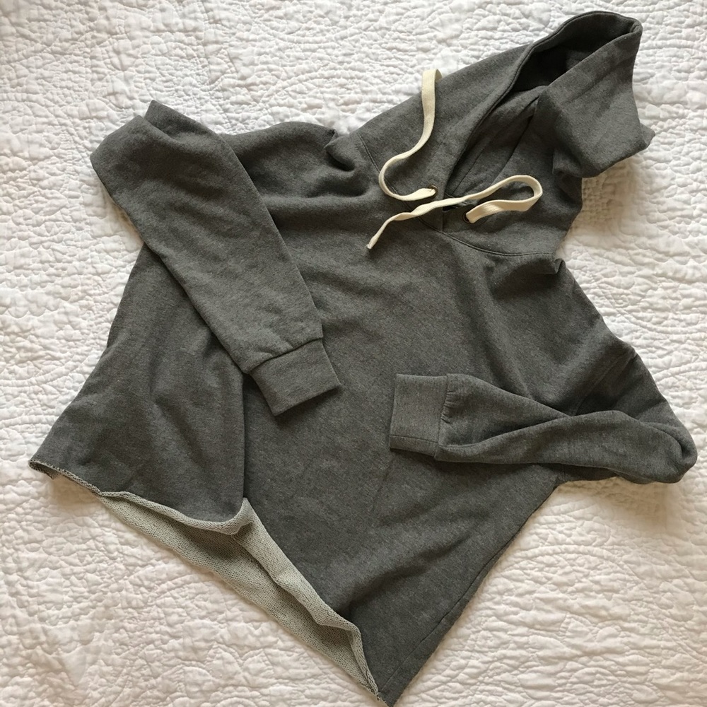 Grey lounge hoodie, NWOT!